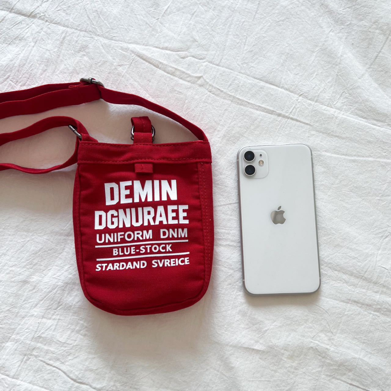 Platnena mini torbica za ramena za djecu — unisex, lagana, proširiva, pogodna za vrtić
