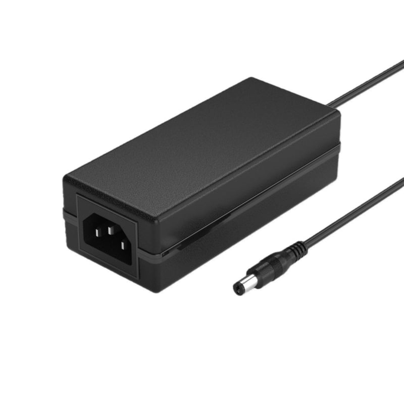 12V захранващ адаптер за монитори и LED ленти — серия GANGQI, 12V1A–12V10A, 100 г, UL/KC/CE сертифициран