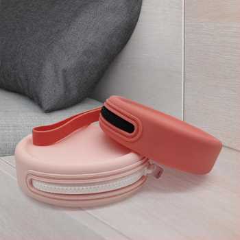 Силиконово портмоне за монети с цип, кръгла форма и ключодържател; вътрешна част за монети, стил градска простота