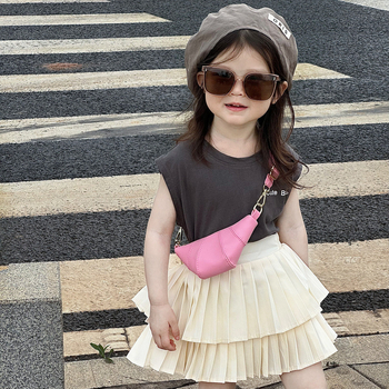 Haonna PU чанта през рамо, форма на рог-дъмплинг; дишаща и износоустойчива; без подплата; модел без шарка; зима 2022