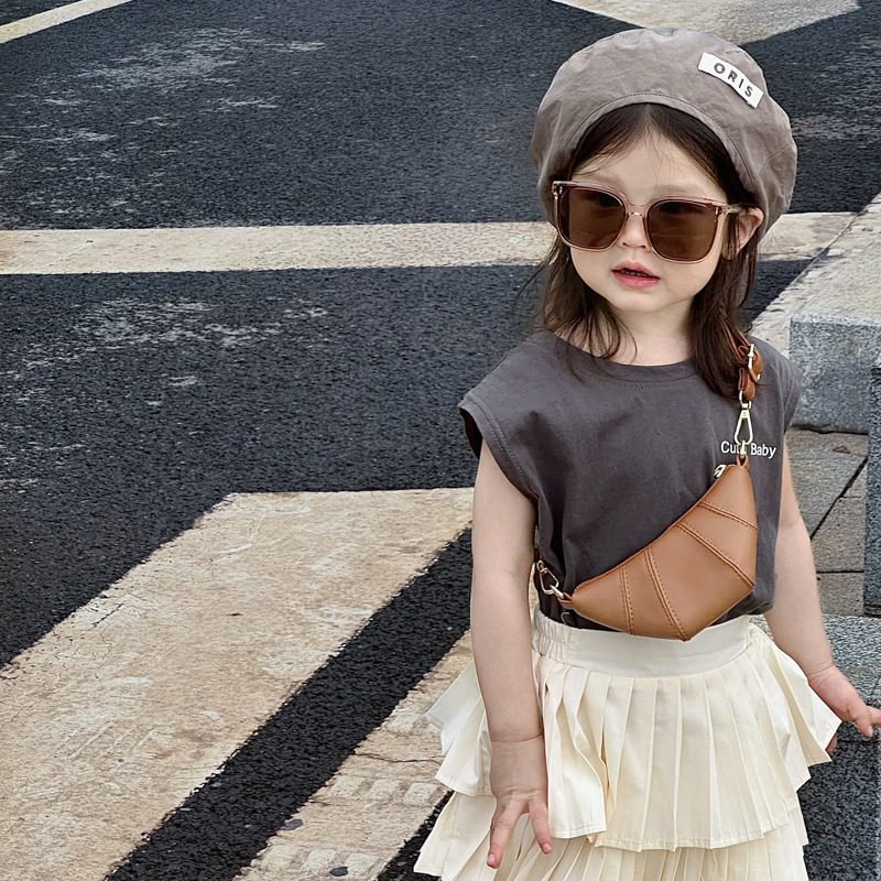 Haonna PU чанта през рамо, форма на рог-дъмплинг; дишаща и износоустойчива; без подплата; модел без шарка; зима 2022