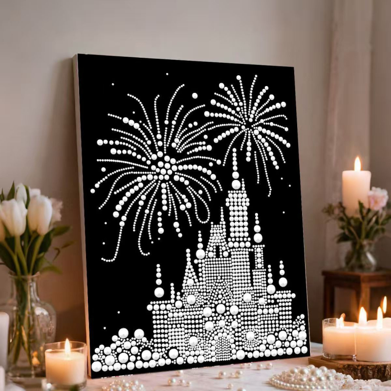 DIY Πίνακας Μαργαριριών – Αυτοκόλλητος Θεός του Πλούτου, Νέος Κινέζικος Στυλ; Κατάλληλος για Σαλόνι, Υπνοδωμάτιο, Γραφείο; Δώρο Γάμου και Διακόσμηση Χριστουγέννων; Με πλαστικό πλαίσιο