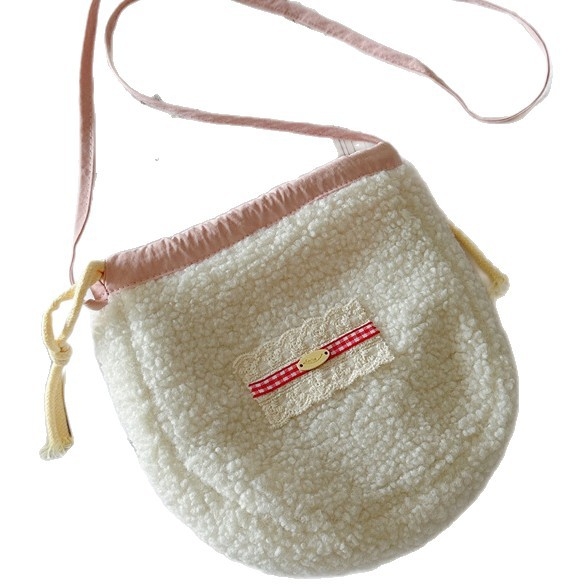 Детска чанта за през кръст с връзка и монетник, геометричен модел, плат, Penny's Childhood Education, есен 2025