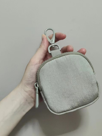Najlonska novčanik za kovanice s džepom za kartice i ključevima, vješalna torbica, unisex, poliester podstava