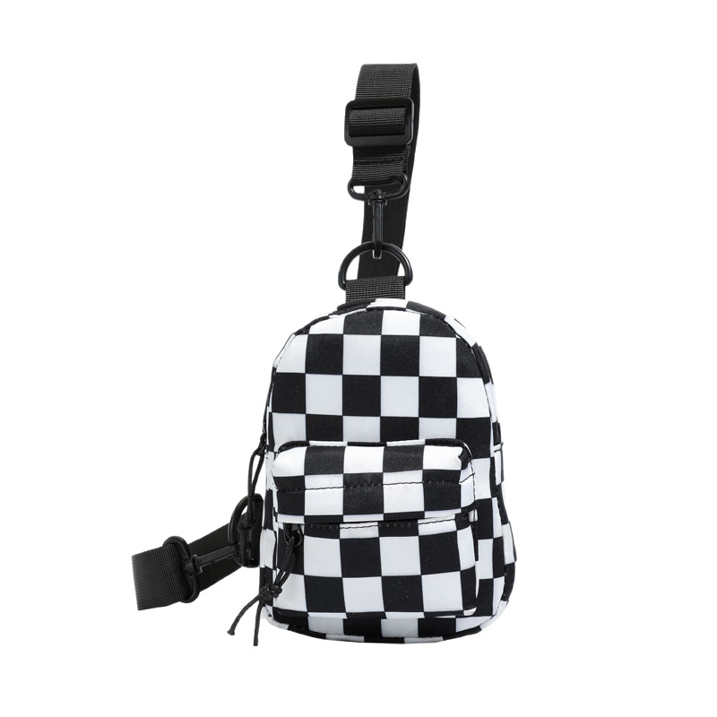 2026 nova trendi mini crossbody torba za djecu, lagana i moderna s kariranim uzorkom