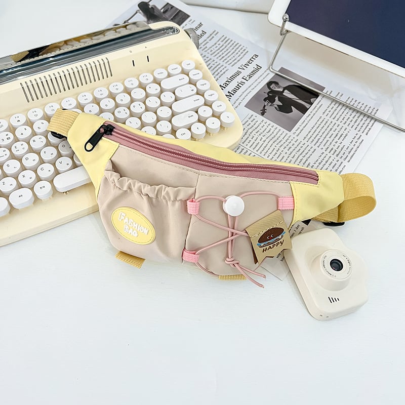Dječja crossbody torba - najlon s poliesterom, dišuća i otporna na habanje, moderan i kul dizajn, pogodna za svakodnevnu upotrebu u osnovnoj školi, unisex