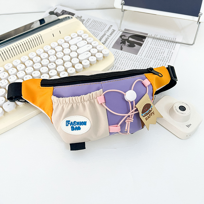 Dječja crossbody torba - najlon s poliesterom, dišuća i otporna na habanje, moderan i kul dizajn, pogodna za svakodnevnu upotrebu u osnovnoj školi, unisex