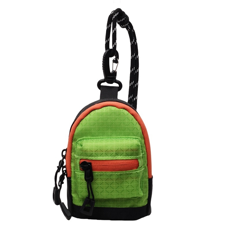 Gyerekeknek szóló uniszex vászon geometriai mintás nyakba akasztható táska, óvoda, 2025 nyár