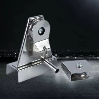 Zászlórúd görgő, 304 rozsdamentes acél, Chaoshengye, modell 201