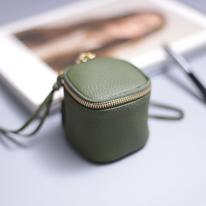 PU кожен монетник, урбанистичен стил, водоустойчив, износоустойчив, подплатен полиестер