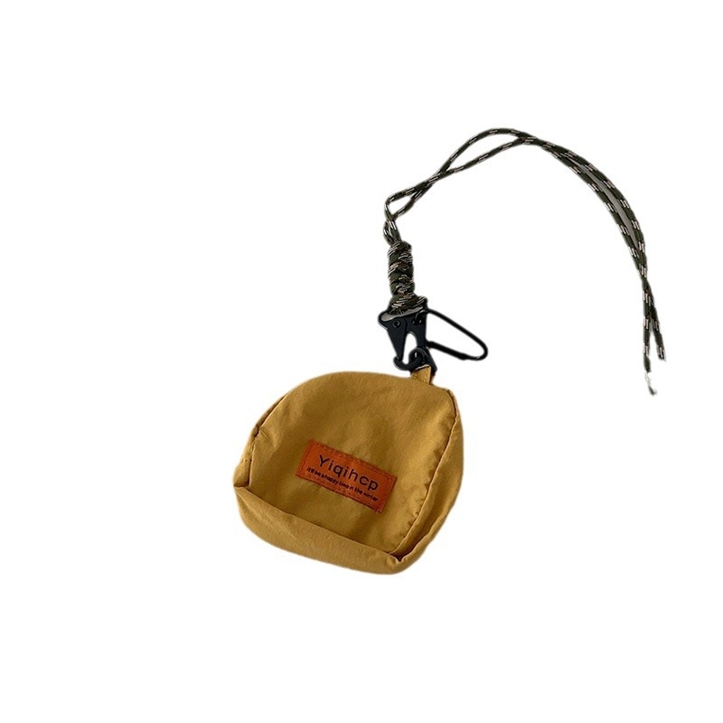Dječja crossbody torba s personaliziranim dizajnom za ključeve i novčanik, s kaišem za vrat, za djecu predškolske dobi, moderan stil, uzorak slova