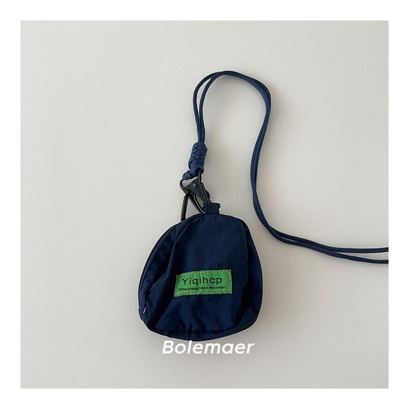 Dječja crossbody torba s personaliziranim dizajnom za ključeve i novčanik, s kaišem za vrat, za djecu predškolske dobi, moderan stil, uzorak slova