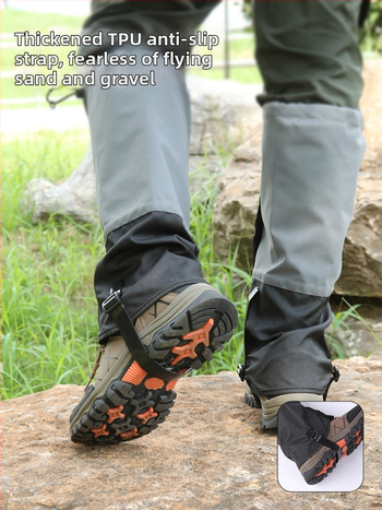 Navlake za cipele za snijeg na otvorenom — Taslan tkanina, vodootporne, prozračne, zaštita od pijeska, TPU remenice