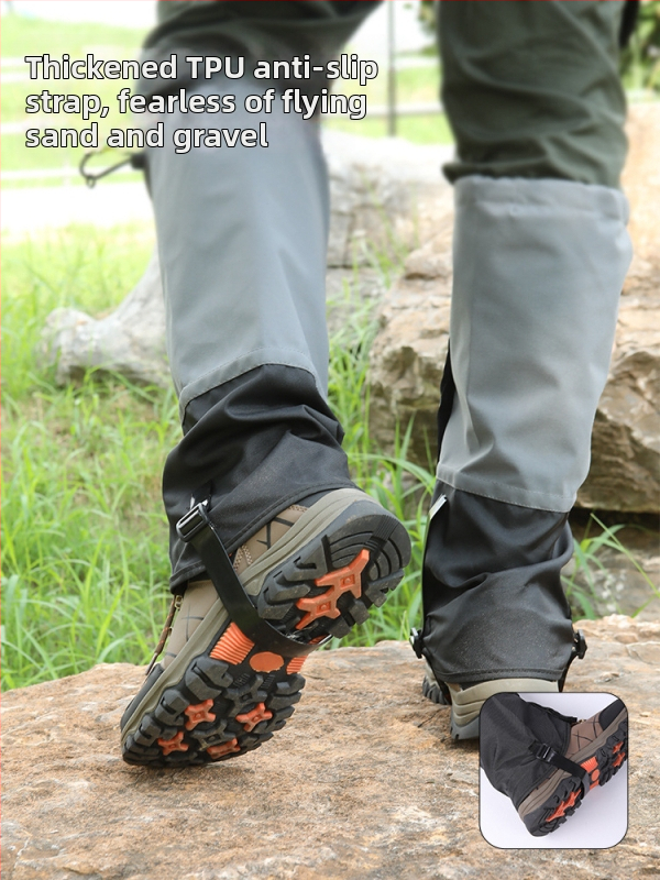 Navlake za cipele za snijeg na otvorenom — Taslan tkanina, vodootporne, prozračne, zaštita od pijeska, TPU remenice