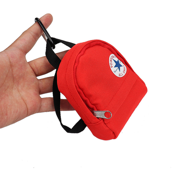 Platneni novčanik s džepom za kartice, mini skladišna torba, oblik ruksaka, ulični stil