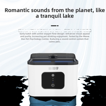 Безжичен индукционен водоразпределител за домашни любимци с дълбока филтрация и циркулираща вода, за кучета и котки, ABS материал