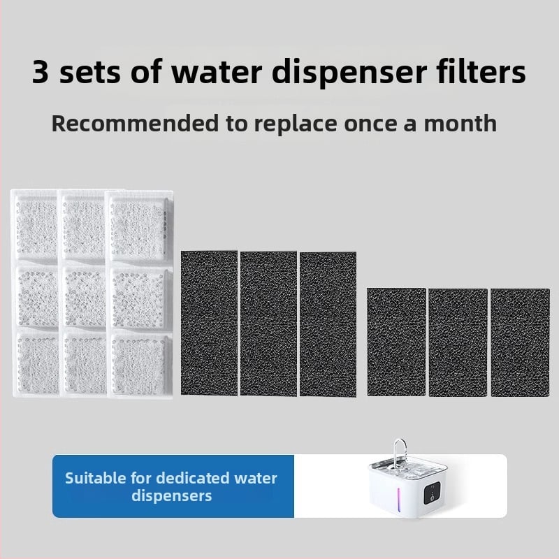 Безжичен индукционен водоразпределител за домашни любимци с дълбока филтрация и циркулираща вода, за кучета и котки, ABS материал