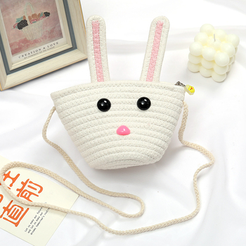 Dječja pamučna mini crossbody torbica, unisex, za predškolce, proljeće 2023, dječji šarm stil, svakodnevna upotreba