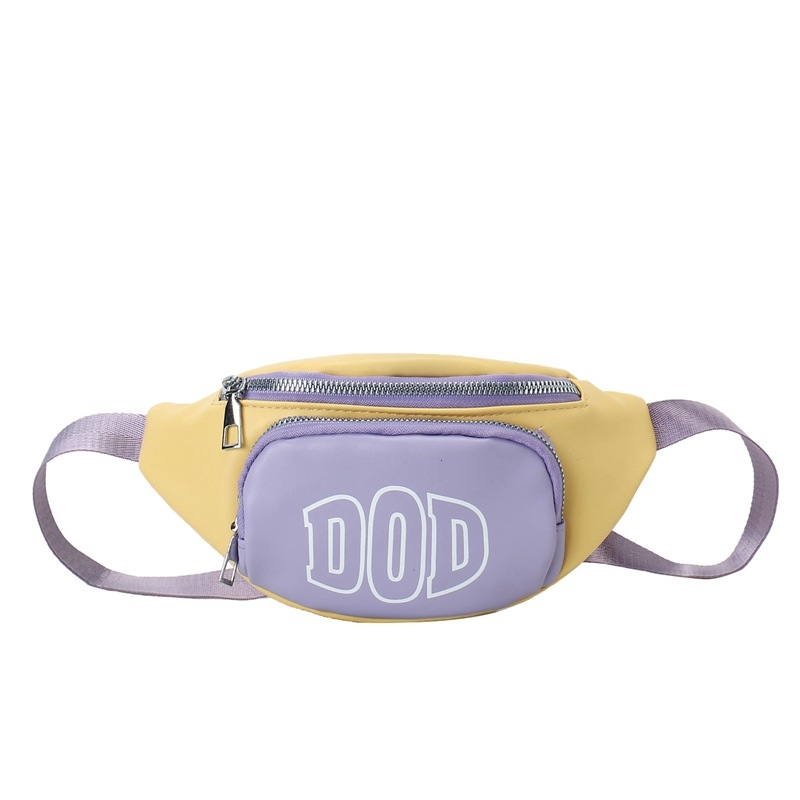 Dječja crossbody torba, korejskog stila, uzorak s slovima, PU materijal, podstava poliester, proljeće 2025
