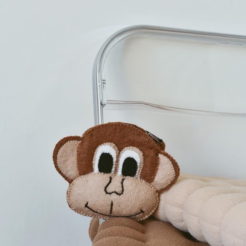 Bear Mini novčanik za novac, PU materijal, korejski stil, prostor za ruž i slušalice, kućna uporaba