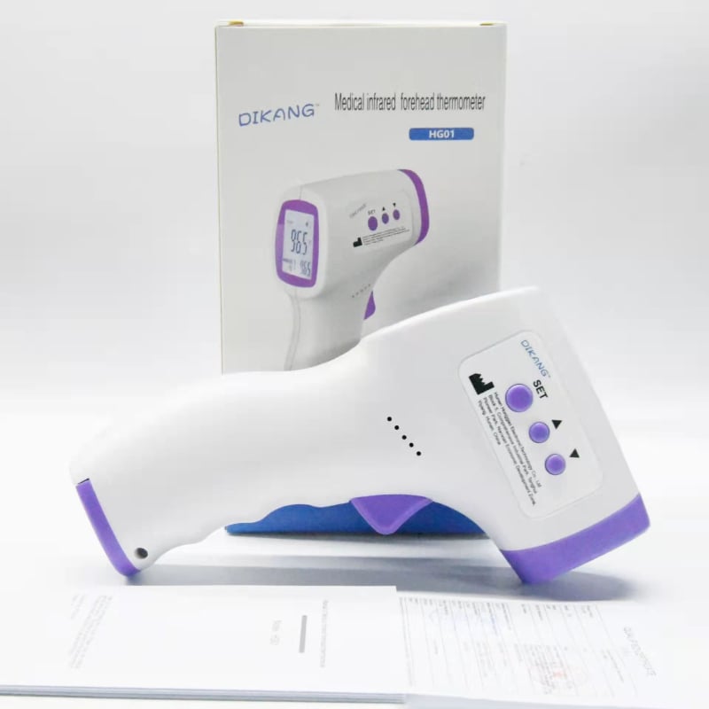 GP-300 Kontaktivaba infrapuna näotermomeeter, käeshoitav, kaasaskantav, kõrge täpsus; Mudel GP-300; Akku 3 mAh; Kaal 96 g; Sobib kõigile