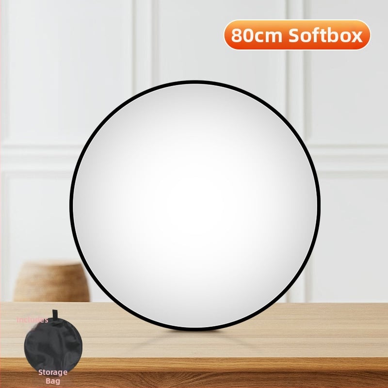 Портативен сгъваем панел за мека светлина за фотография — магнезиева сплав, дифузионен панел, студийна скоба