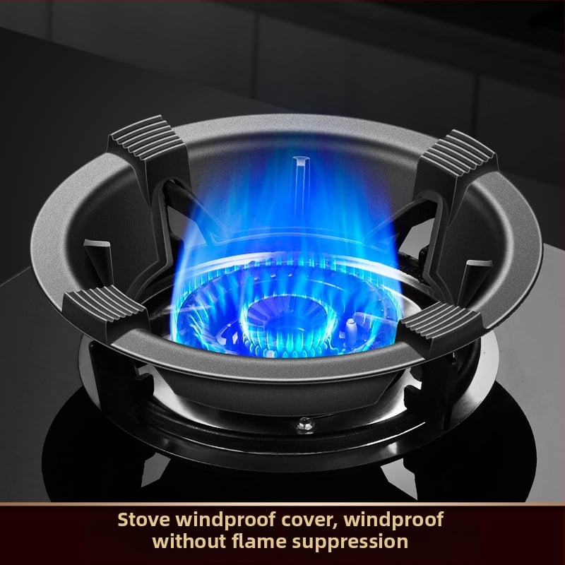 Чугунено защитно покритие за газова котлонна плоча, модел Cast iron windshield, независим монтаж, уплътнителна шайба, тегло 1 кг