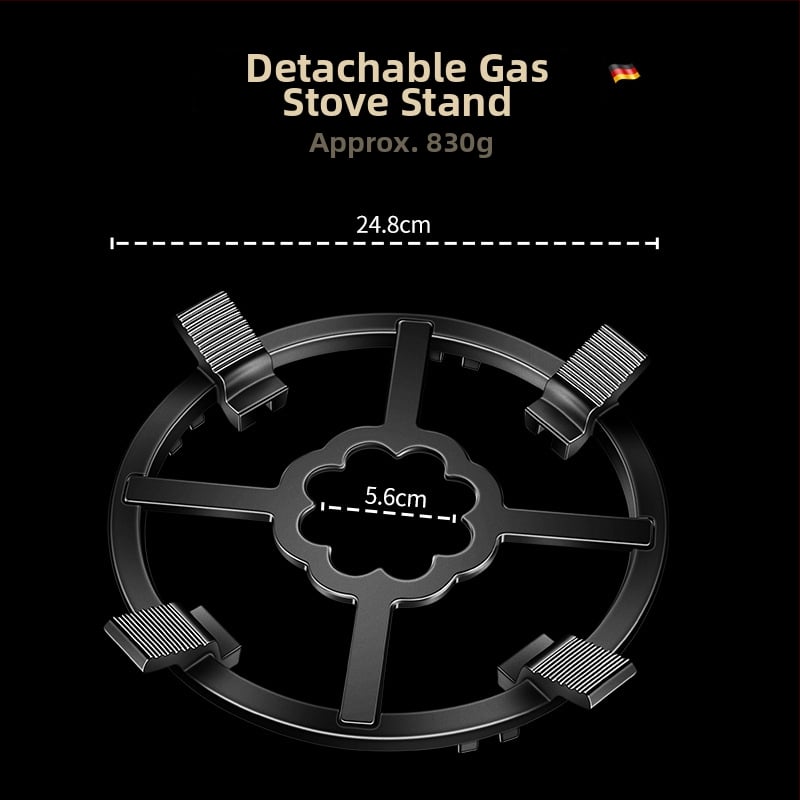 Чугунено защитно покритие за газова котлонна плоча, модел Cast iron windshield, независим монтаж, уплътнителна шайба, тегло 1 кг