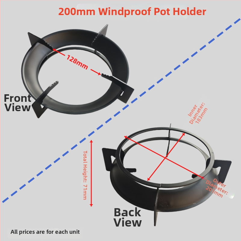 Gaasipliidile potihoidik - libisemisvastane riiul, potihoidik lisaseade, mudel: Gas stove pot holder