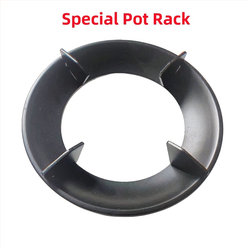Държач за тенджери за газова печка - нехлъзгаща се поставка, аксесоар за държане на съдове, модел: Gas stove pot holder