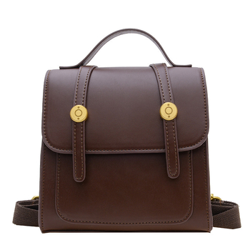 Lastele mõeldud seljakott Briti stiilis — PU materjal, polüestri vooder, kumer õla rihm, sobiv põhikoolile