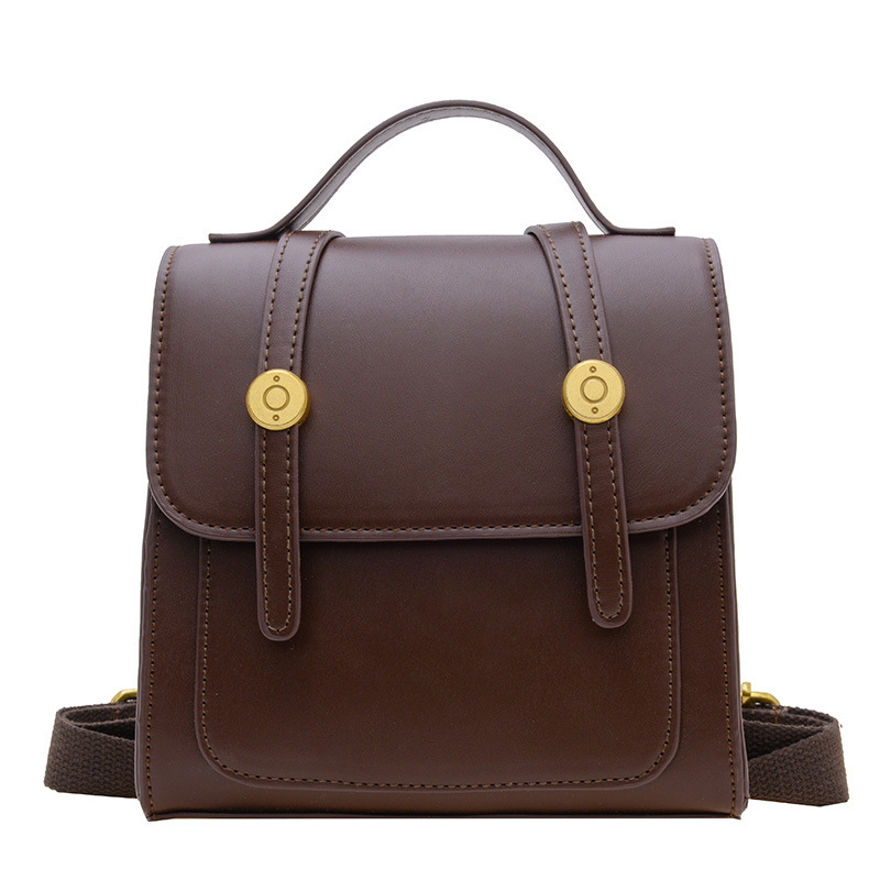 Lastele mõeldud seljakott Briti stiilis — PU materjal, polüestri vooder, kumer õla rihm, sobiv põhikoolile