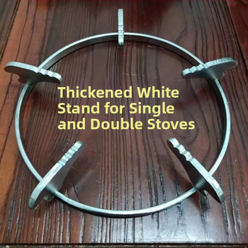 Кръгла поставка за газова печка, универсална, нехлъзгаща се, държач за млековарка