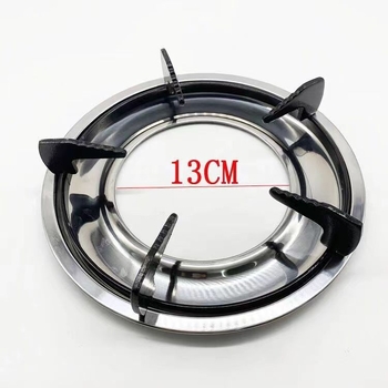 Кръгла поставка за газова печка, универсална, нехлъзгаща се, държач за млековарка
