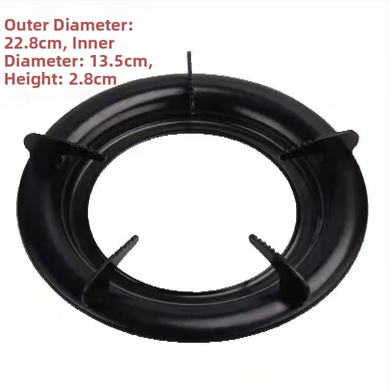 Кръгла поставка за газова печка, универсална, нехлъзгаща се, държач за млековарка