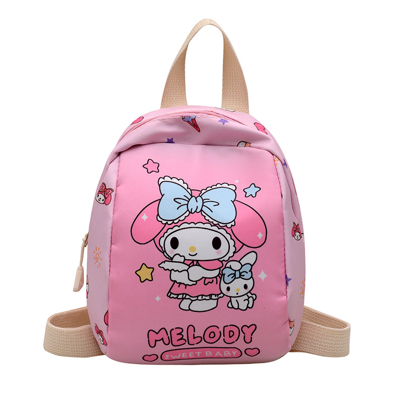 Nailonist laste seljakott karikatuuride mustriga – üli-kerge, hingav, seljakaitse, sobib lasteaeda