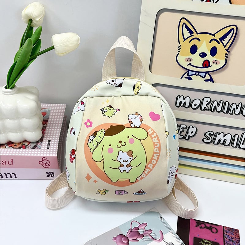 Nailonist laste seljakott karikatuuride mustriga – üli-kerge, hingav, seljakaitse, sobib lasteaeda