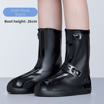 Dážďové návleky na topánky pre mužov, nepremokavé, protišmykové, PVC