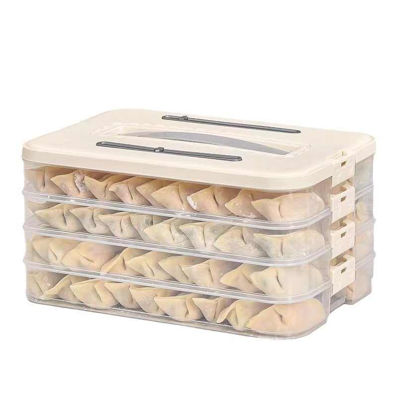 Κουτί αποθήκευσης για ντιμπλίνγκ – πλαστικό τροφίμων, μάρκα Hani, απλός μοντέρνος σχεδιασμός, δυνατότητα στοίβαξης