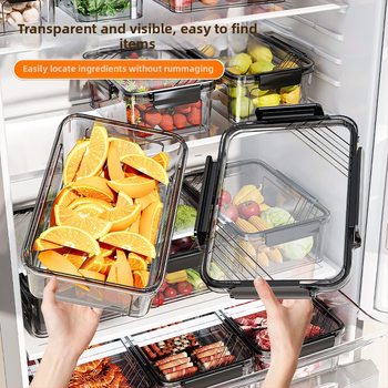 PET δοχείο για φρούτα και λαχανικά με καπάκι - φορητό, διατήρηση φρεσκάδας, στεγανοποίηση