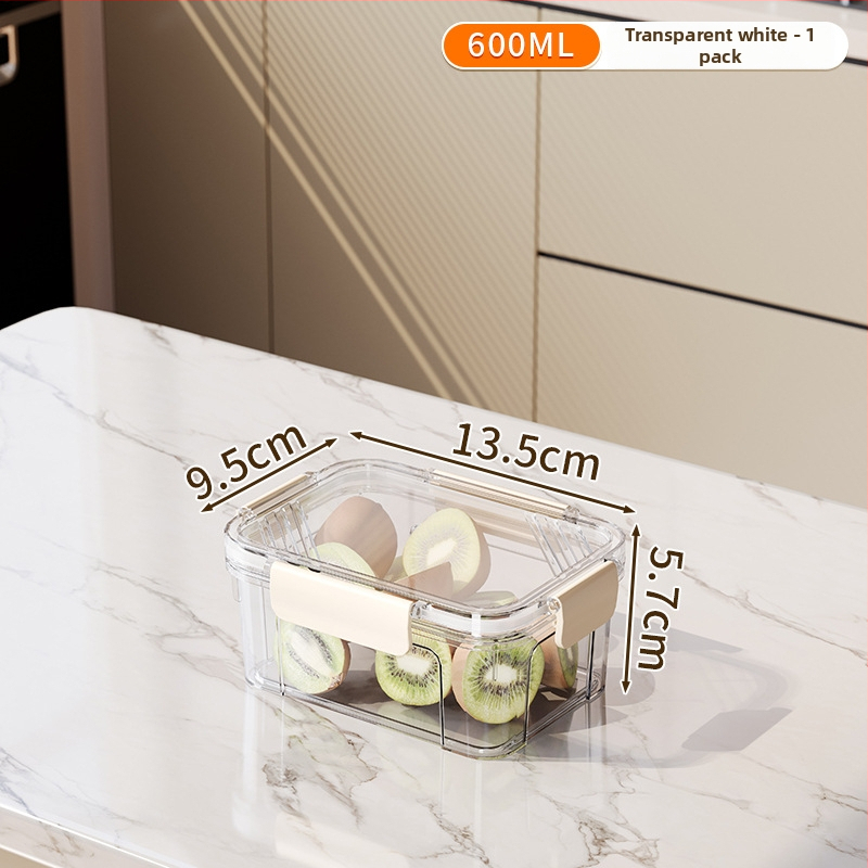 PET δοχείο για φρούτα και λαχανικά με καπάκι - φορητό, διατήρηση φρεσκάδας, στεγανοποίηση