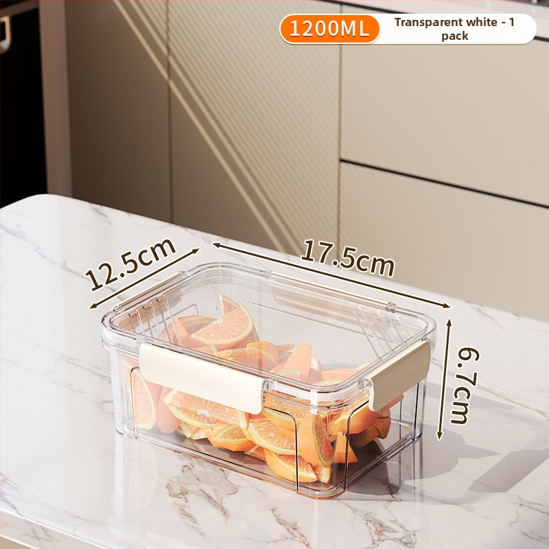 PET δοχείο για φρούτα και λαχανικά με καπάκι - φορητό, διατήρηση φρεσκάδας, στεγανοποίηση