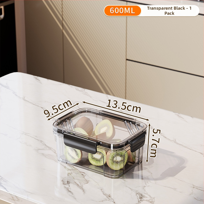 PET δοχείο για φρούτα και λαχανικά με καπάκι - φορητό, διατήρηση φρεσκάδας, στεγανοποίηση