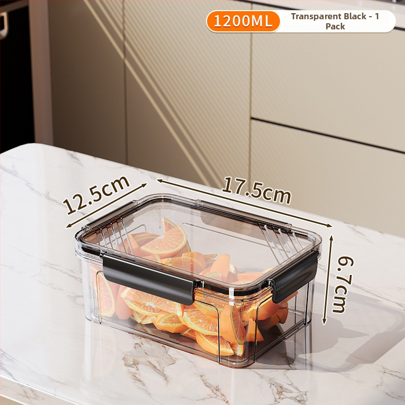 PET δοχείο για φρούτα και λαχανικά με καπάκι - φορητό, διατήρηση φρεσκάδας, στεγανοποίηση