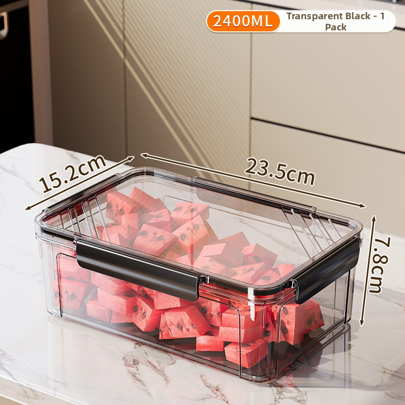 PET δοχείο για φρούτα και λαχανικά με καπάκι - φορητό, διατήρηση φρεσκάδας, στεγανοποίηση