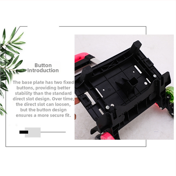 Superior Mold hliníková zliatina ťahový rám na školskú tašku, odnímateľný skladací adaptér pre batoh, trojkolesový systém výstupu po schodoch