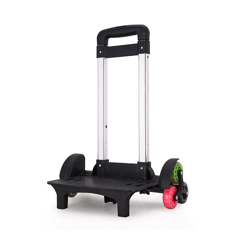 Superior Mold aluminijski držač za vuču školskog ruksaka, s odvojivim sklopnim nastavkom za ruksak, trokolni sustav za penjanje uz stepenice