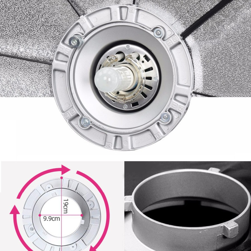 Софтбокс за студийно осветление — Shenniu, мека светлинна тъкан, модел: Друго