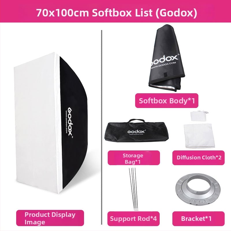 Софтбокс за студийно осветление — Shenniu, мека светлинна тъкан, модел: Друго