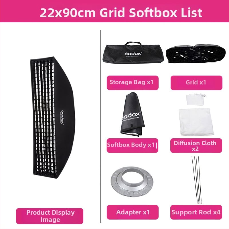 Софтбокс за студийно осветление — Shenniu, мека светлинна тъкан, модел: Друго